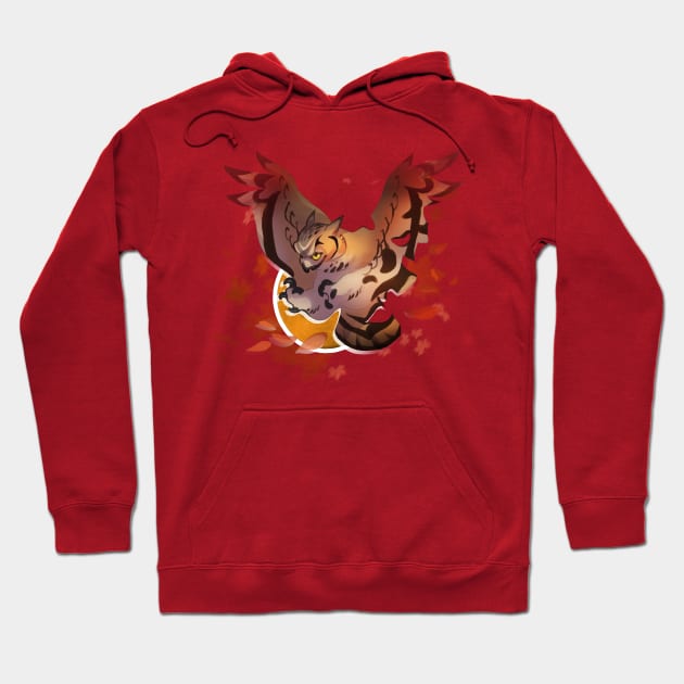 Owl Fall Hoodie by Skulldog